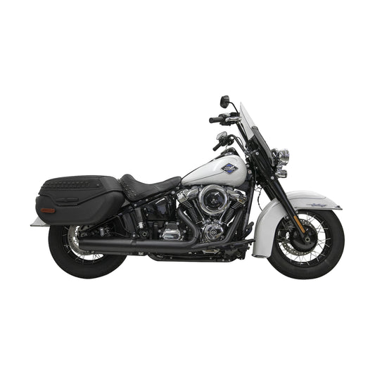 1S38FB - 4" Slip-On Muffler with Baffle Core