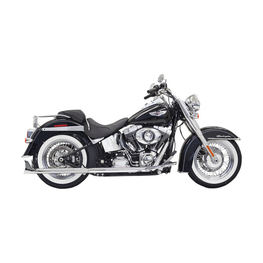 1S46E-30 - True Duals Exhaust System with Fishtail Mufflers — without Baffles