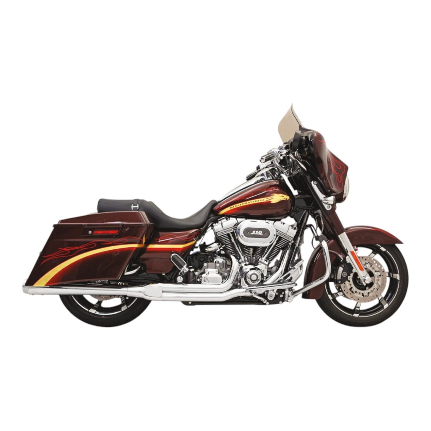FLH-737 - Road Rage 2:1 Touring Exhaust