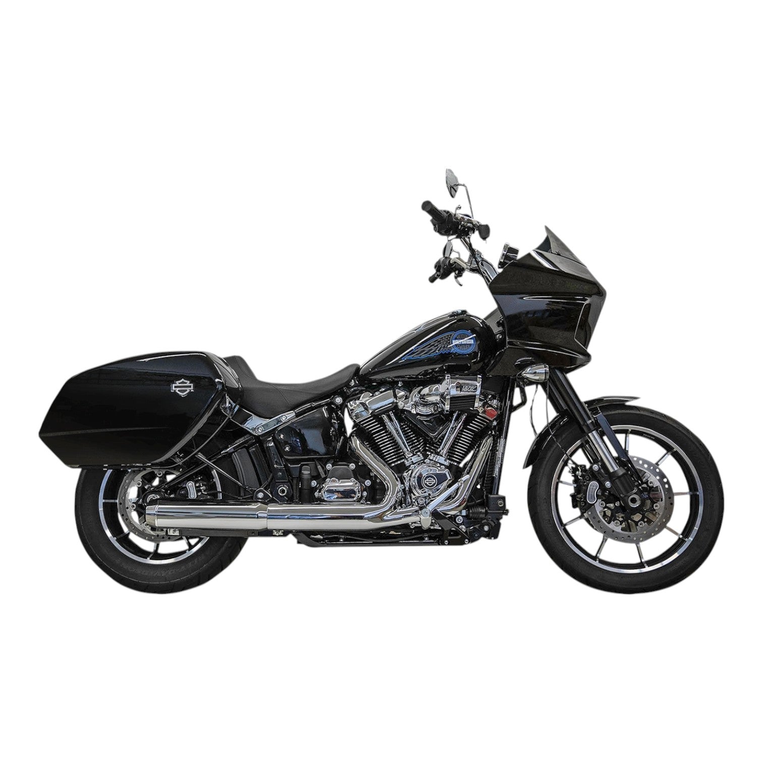 1S38FP - 4" Slip-On Muffler with Baffle Core