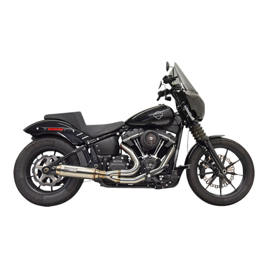 1S77SS - 2-into-1 Super Bike Exhaust System with 4" Muffler