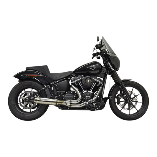 1S77SSE - 2-into-1 Exhaust System with Superbike Muffler