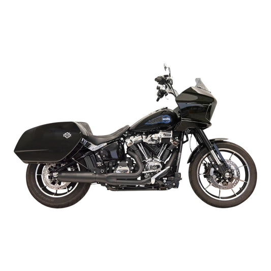 1S78B - 2-into-1 Road Rage Exhaust System with Superbike Muffler