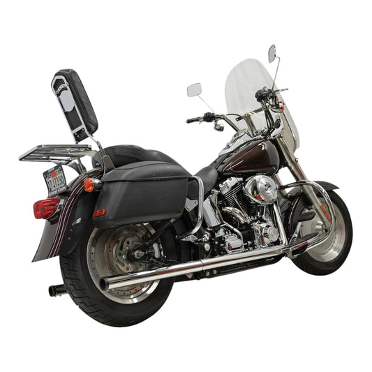 1S98P - 2-into-2 True Dual Drag Pipe Exhaust System