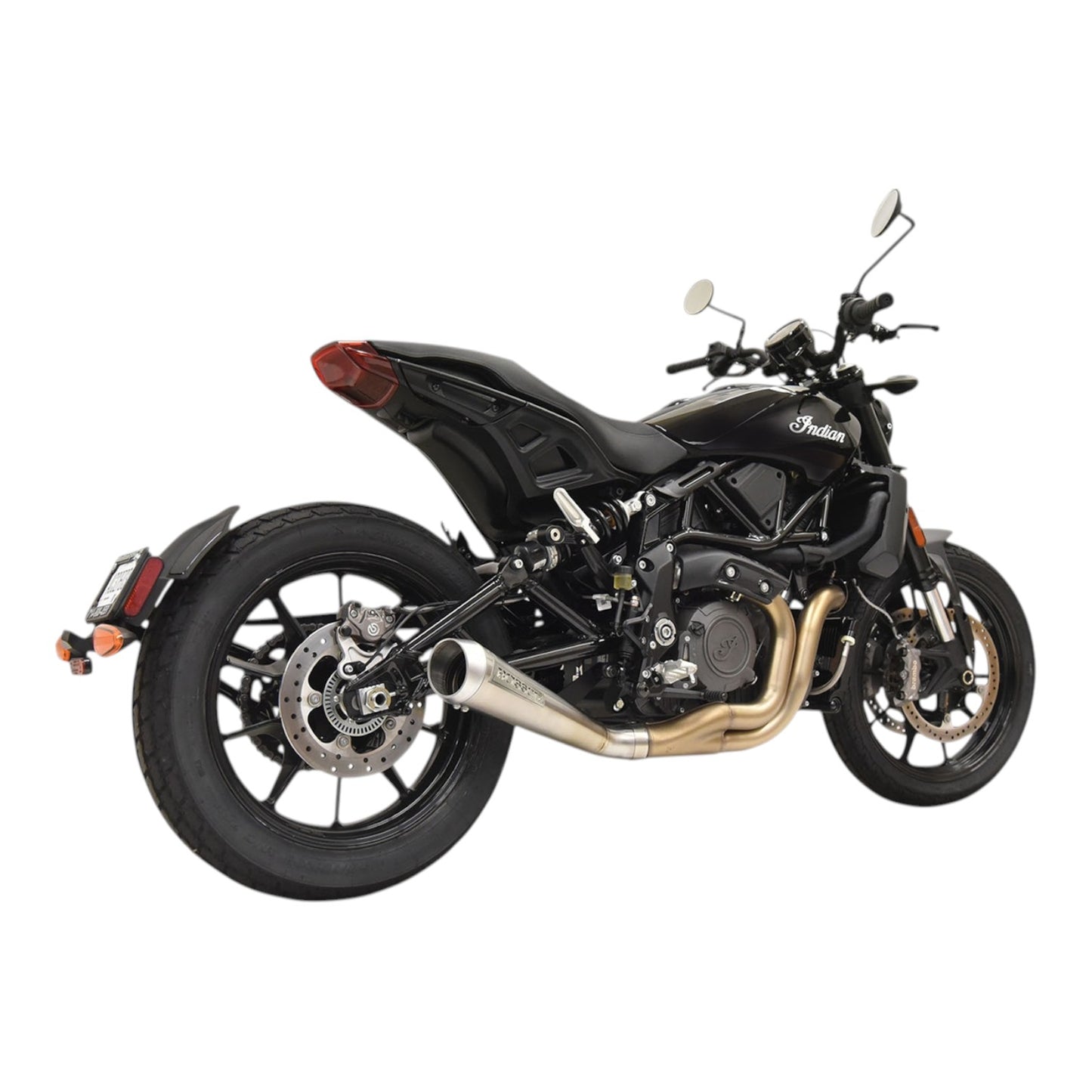 8F127SS - 4" Short Megaphone Muffler